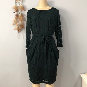 Green Lacy Dress